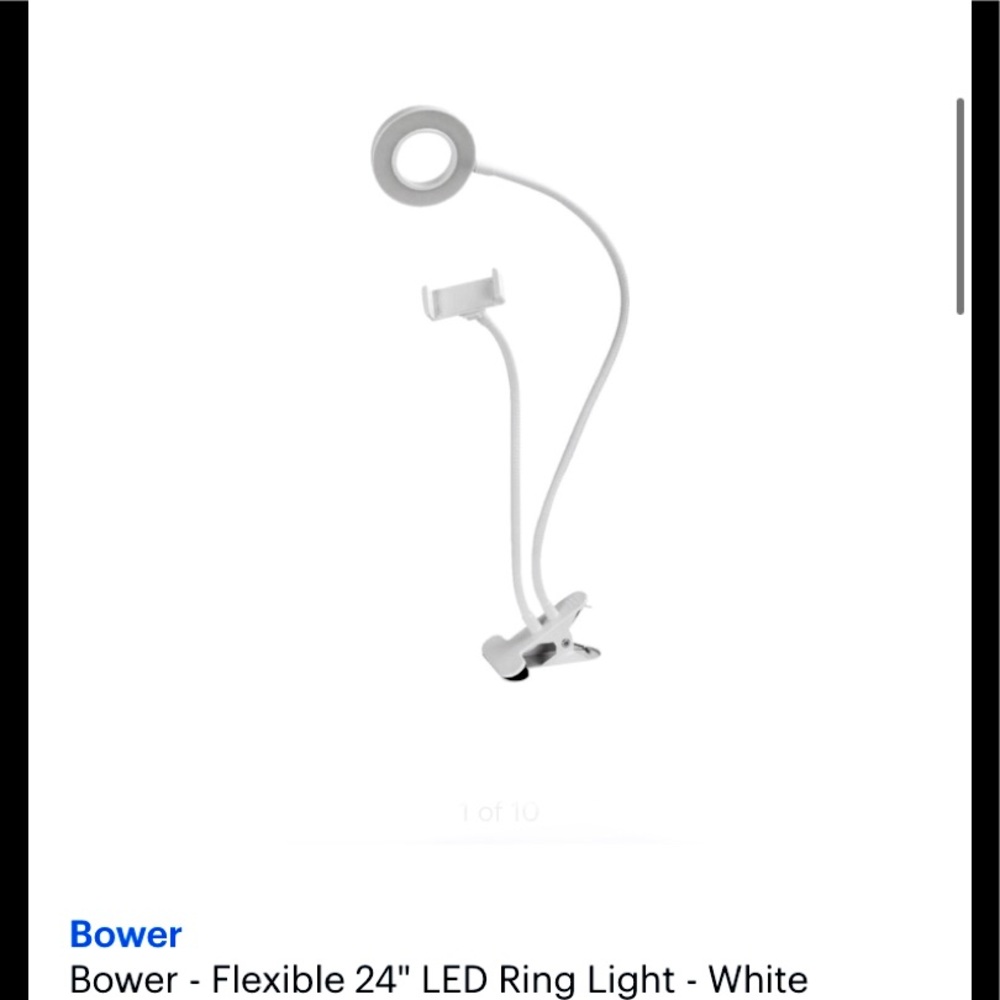 Ring Light BOWER 24” flexible for desktop LED - Picture 5 of 5